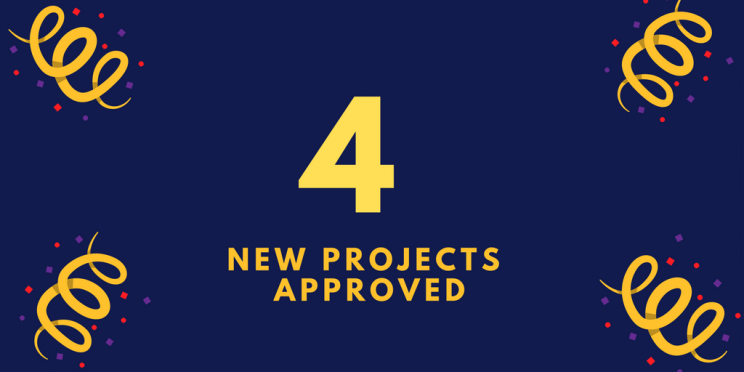 4 new projects